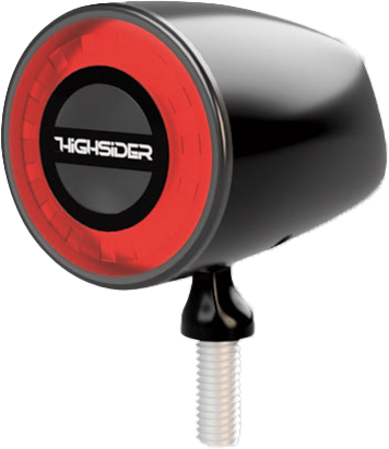 HIGHSIDER Rocket Classic Tail/Brake Lght Led Black Ea 255-342