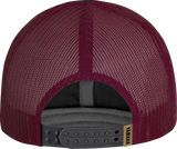 YAMAHA APPAREL Yamaha Wool Hat - Gray/Maroon NP21A-H3247