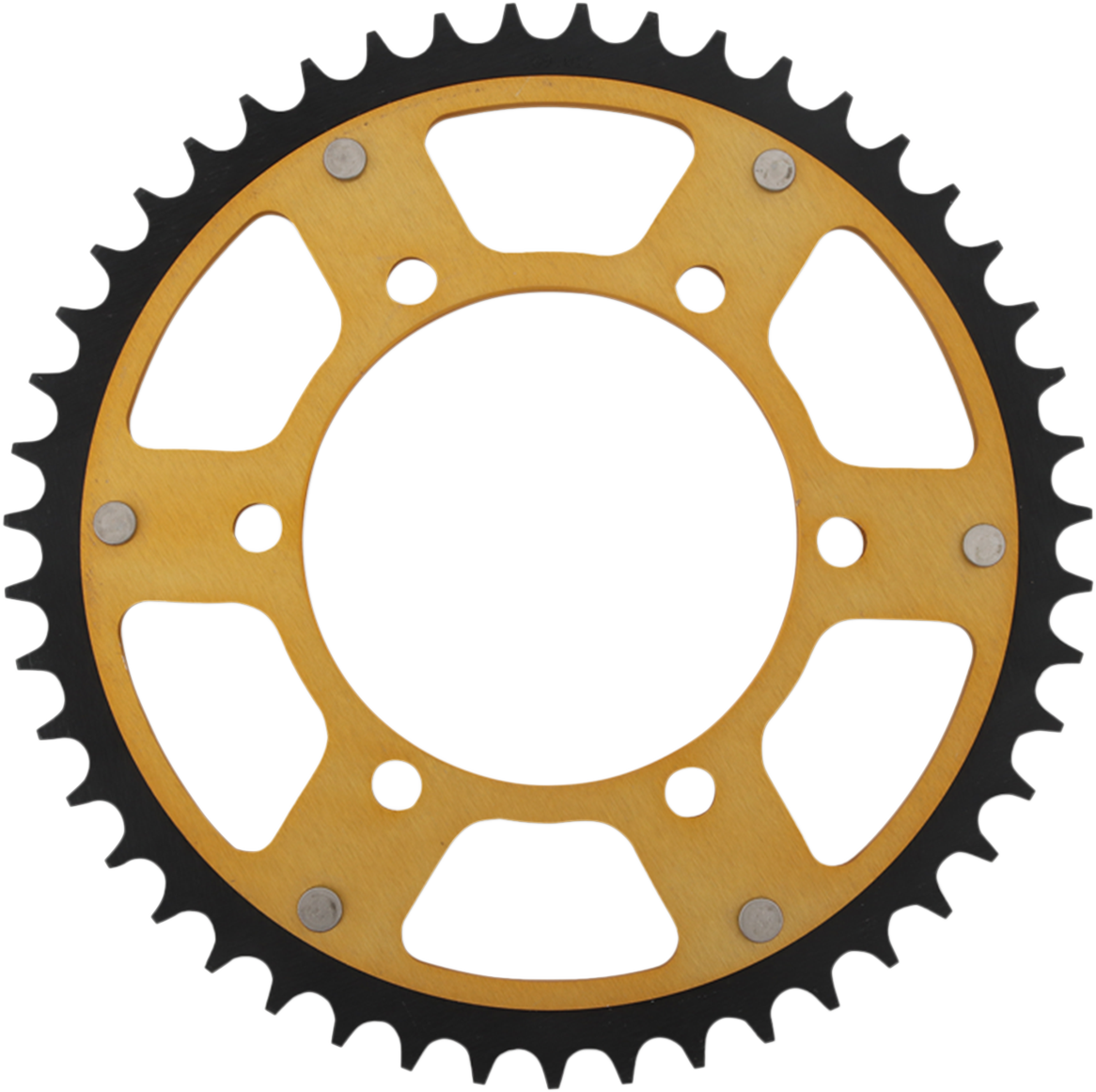 SUPERSPROX Stealth Rear Sprocket - 47 Tooth - Gold - Kawasaki/Yamaha/Suzuki RST-486-47-GLD