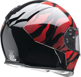 Z1R Warrant Helmet - Panthera - Black/Red - XS 0101-15205