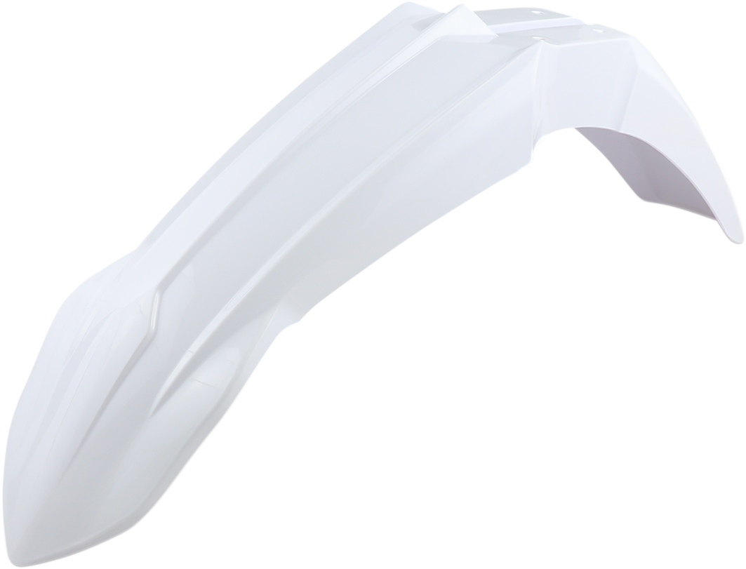 UFO Front Fender White YZ/YZF 2018-2023 YA04856-046