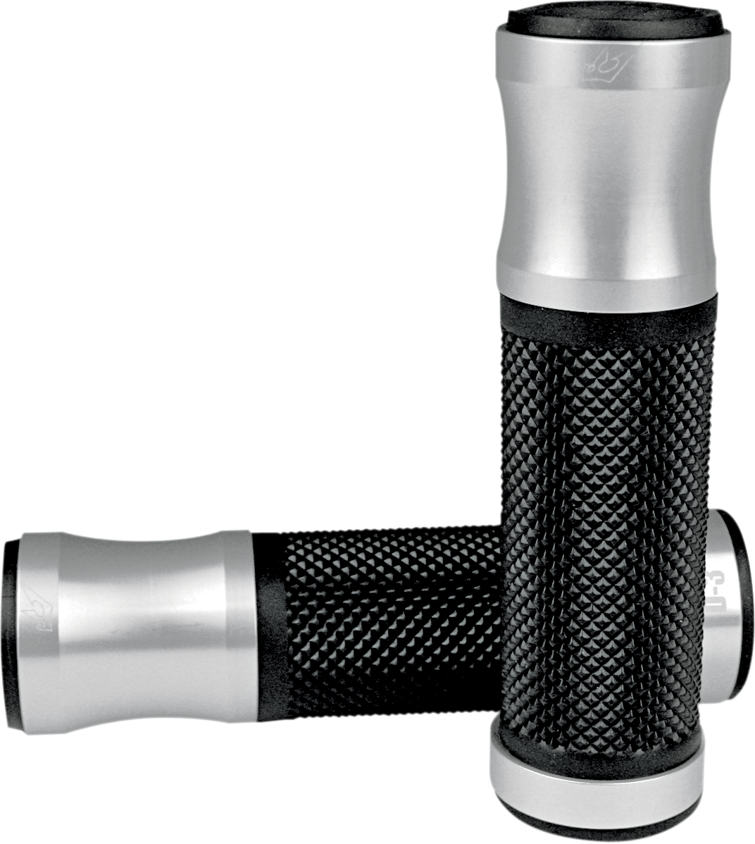 DRIVEN RACING Grips - D3 - 1" - Silver/Black D3SL2