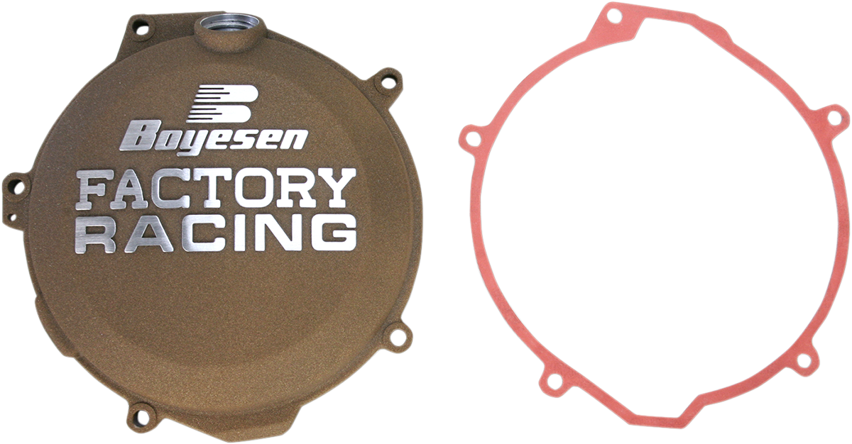 BOYESEN Clutch Cover - Orange - KTM CC-44AO