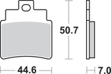 SBS Off-Road Sintered Brake Pads 775SI