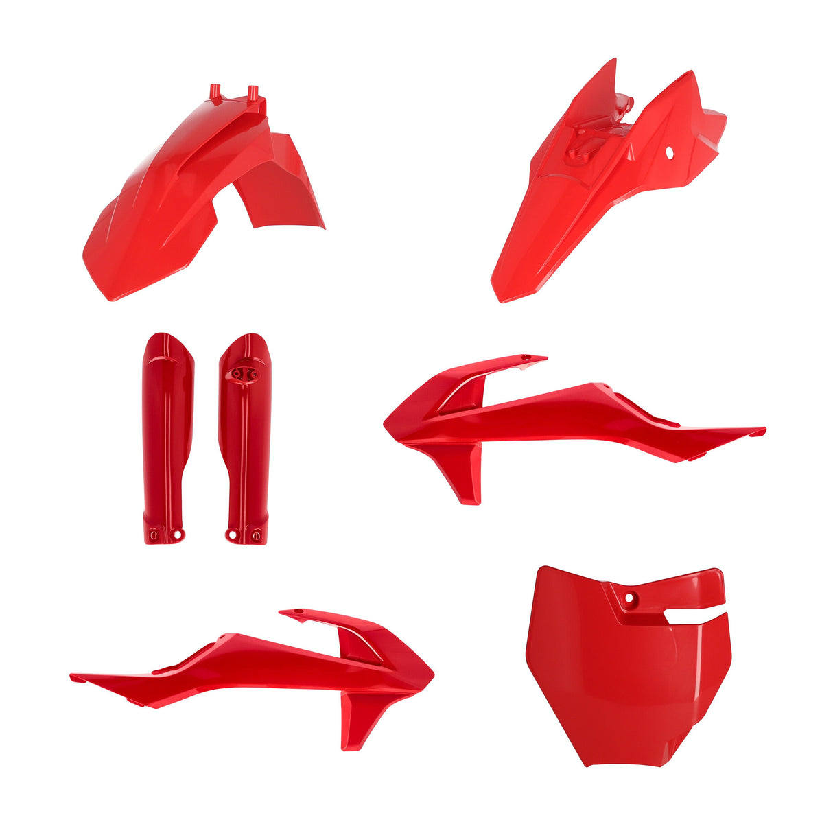 ACERBIS Full Plastic Kit Red Gas 2980580004