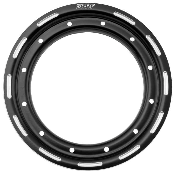 DWT 8" Beadlock Ring Black 908-28BLK