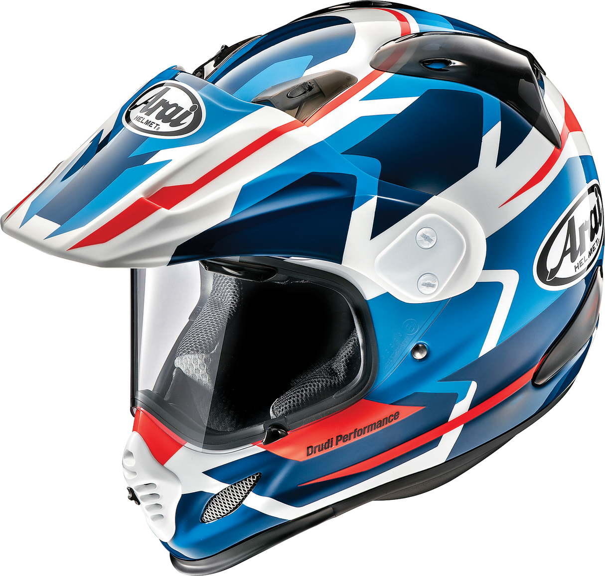 ARAI XD-4 Helmet - Depart - White/Blue - Medium 0140-0234