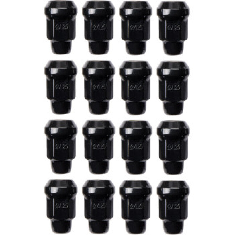 ITP Lug Nuts (Box of 16) - 12x1.25 60 Deg Taper / 17mm Head - Black BLUG19BX