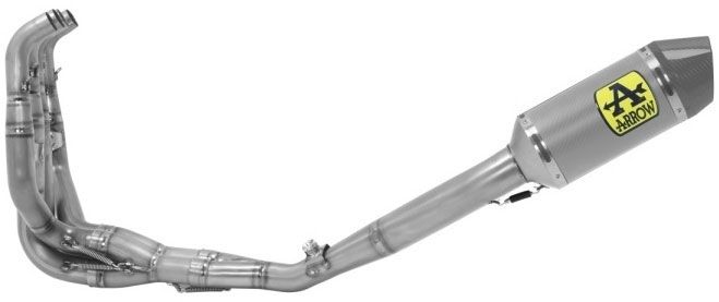 Arrow Competition Full Exhaust System, Titanium muffler stainless steel header  ZX-6R 09-20 71208CKZ