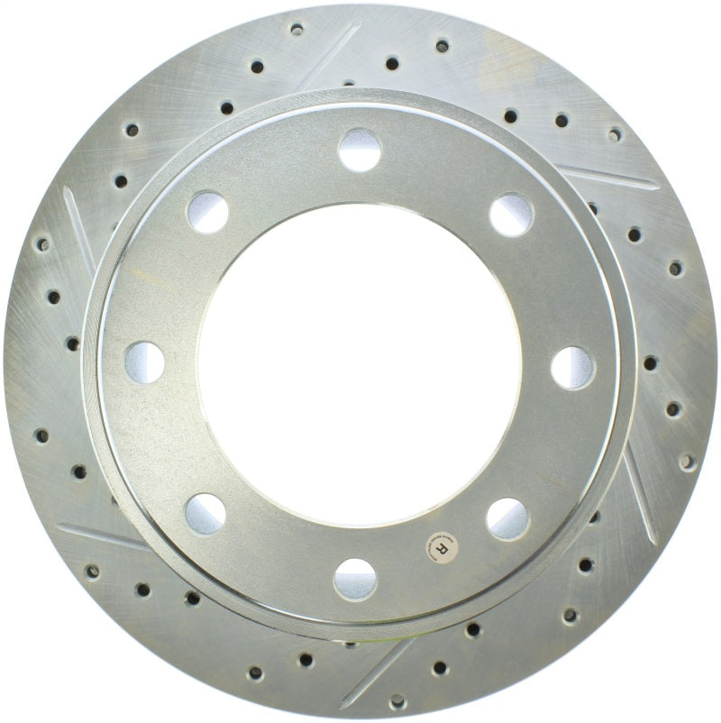 StopTech Select Sport Drilled & Slotted Rotor - Front Left