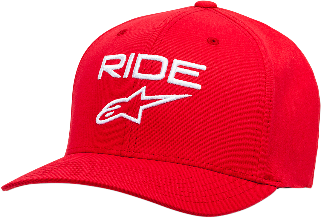 ALPINESTARS Ride 2.0 Hat - Red/White - Small/Medium 1019811143020SM