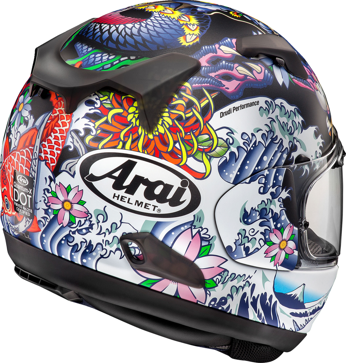 ARAI Quantum-X Helmet - Oriental - Black Frost - Small 0101-15749