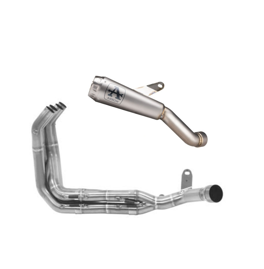 Arrow FULL Exhausts  titanium muffler with Stainless Steel Dekat headers Z900 20-25 71727mi + 71912PR