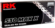 RK 530 Max X - Chain - 150 Links - B&G 530MAXX-150-BG