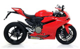 Arrow Ducati 1299 Panigale '15 Silenciadores Titanium Works Lh+Rh Homologados Con Tapa De Carbono Para Colectores Originales 71839pk