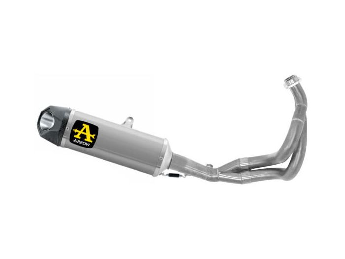 Arrow Indy-Race Full Exhaust, Titanium muffler for Kawasaki Z650 2021 -2024 71937PKW