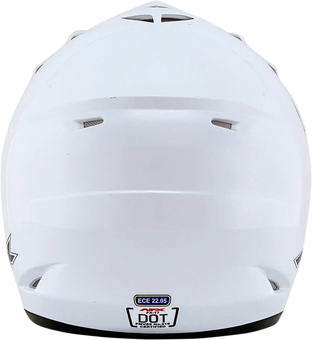 AFX FX-17 Helmet - White - Small 0110-4081