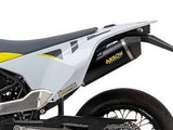 Arrow Race-Tech Exhaust, Aluminum Dark for Husqvarna 701 Supermoto 2017-2024 72623AKN