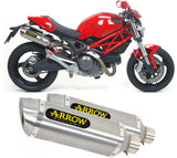 Arrow Ducati Monster 696 08-10 Aluminium Homologated Right & Left Thunder Silencers 71731ao