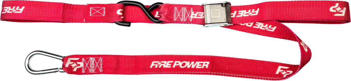 FIRE POWER 1.5" Tie-Down Soft-Tie Red 2/Pk 29-13072