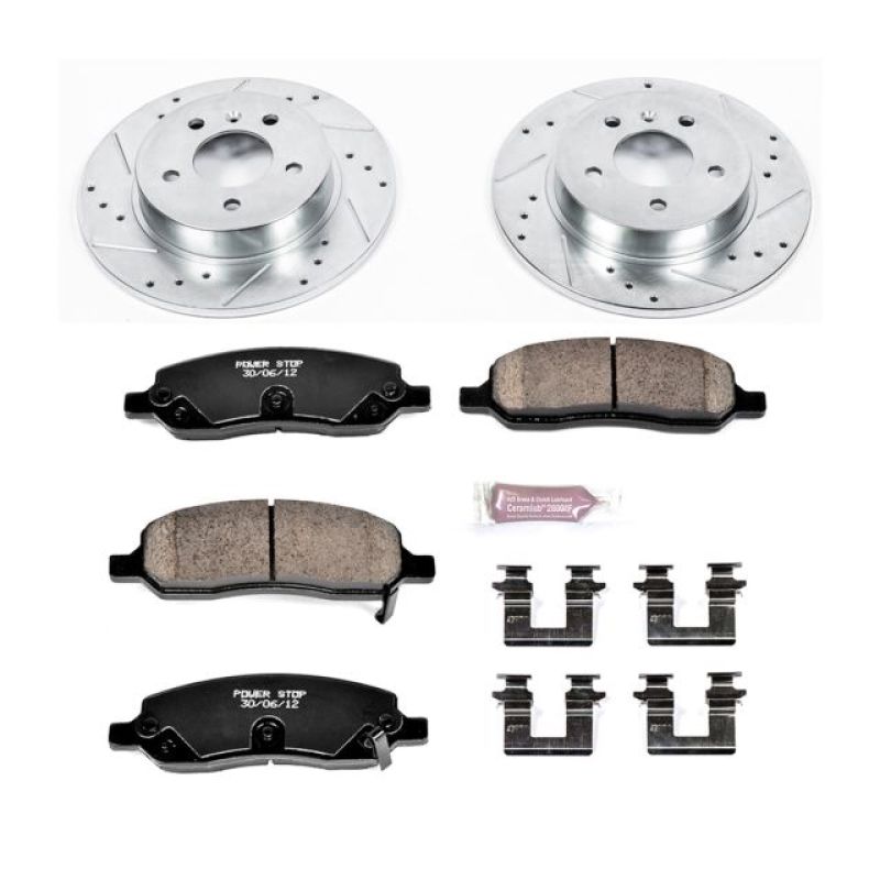 Power Stop 06-11 Buick Lucerne Rear Z23 Evolution Sport Brake Kit