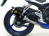 Arrow Suzuki Gsx-R 600/750 '08/10 Homologated Aluminium Dark Thunder Silencer With Carbon End Cap 71729akn