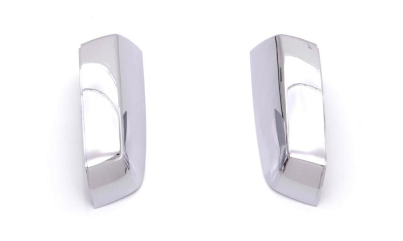 AVS 14-18 Chevy Silverado 1500 Upper Mirror Covers 2pc - Chrome 687686