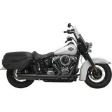 BASSANI XHAUST 4" Slip-On Muffler with 2-1/2" x 10" Baffle Core - Black - 49-State 1S38FB