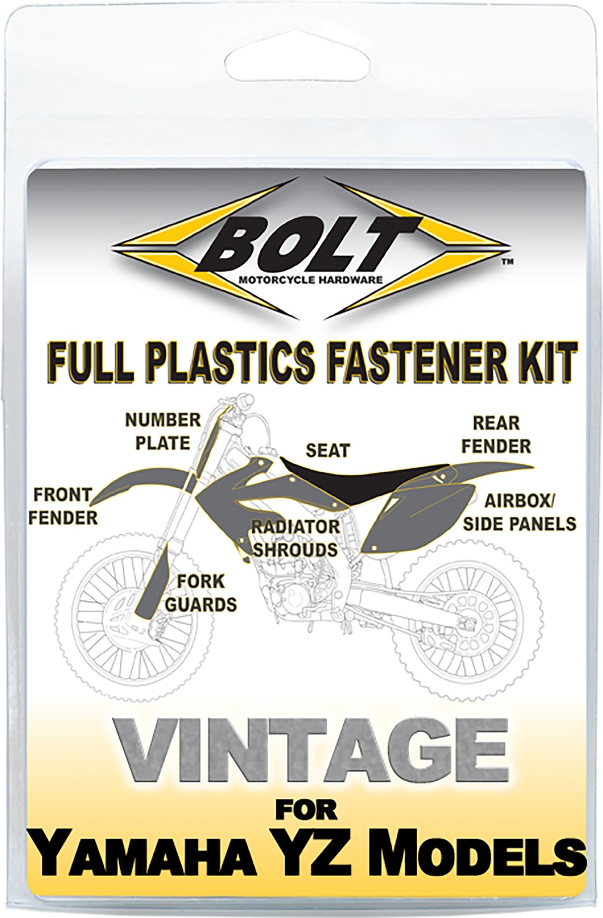 BOLT Full Plastic Fastener Yam YAM-9395103