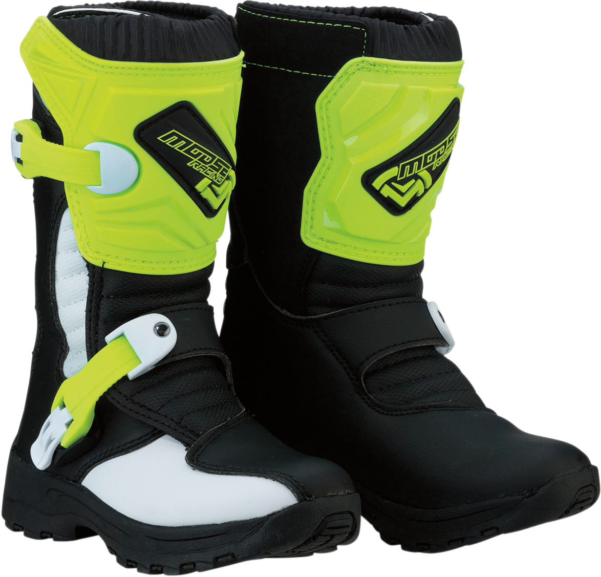 MOOSE RACING M1.3 Boots - Black/Hi-Viz Yellow - Size 13 3411-0476