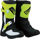 MOOSE RACING M1.3 Boots - Black/Hi-Viz Yellow - Size 13 3411-0476