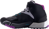 ALPINESTARS Stella CR-X Drystar® Shoes - Black/Gray/Teal/Purple - US 8 261152313708