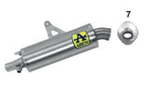 72625AO Arrow Maxi Race-Tech Approved Aluminum Silencer Honda CRF1100L Africa Twin/Adventure 2020-2024-2025