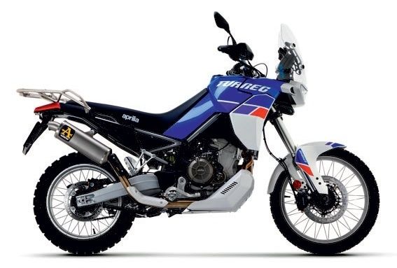 Arrow 72646PO Indy Race Evo Homologated Exhaust, Titanium for Aprilia Tuareg 660 22-24