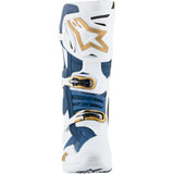 ALPINESTARS Arlington LE Tech 10 Boots - White/Blue/Gold - US 11 2010020-262-11