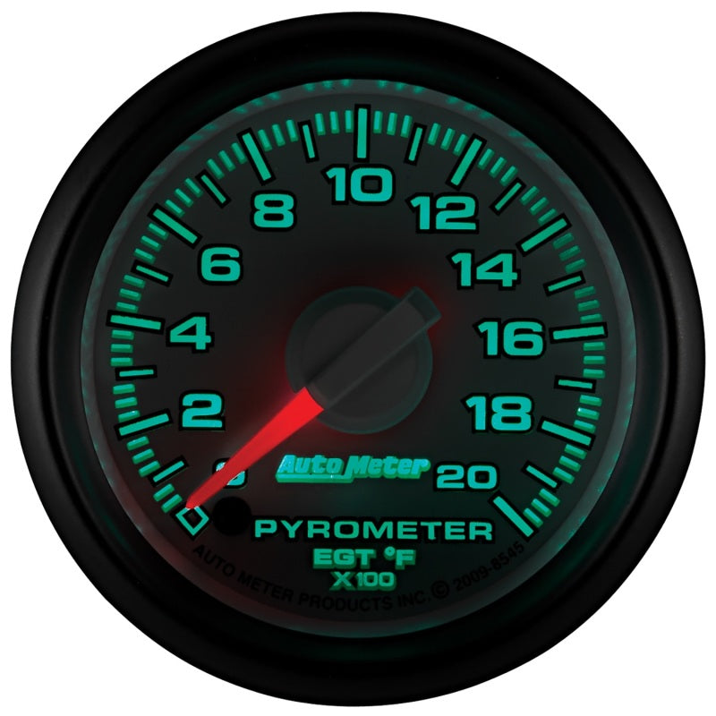 Autometer Factory Match 52.4mm Advanced Digital Stepper Motor 0-2000 Deg F Pyrometer 8545