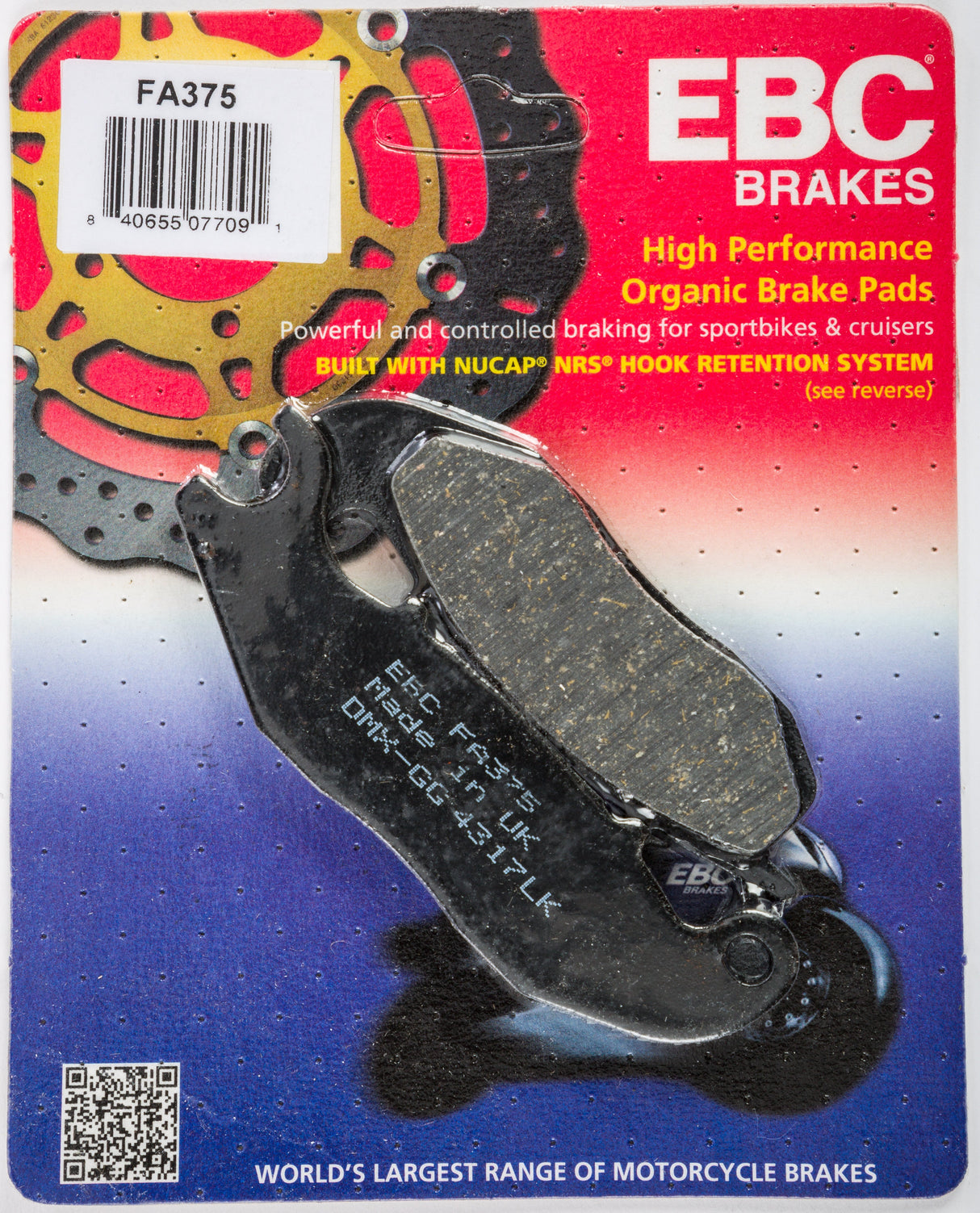 EBC Brake Pads Standard FA375