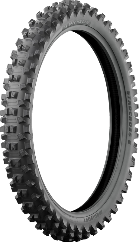 MICHELIN Tire - StarCross 6 Medium Soft - Front - 80/100-21 - 51M 72079