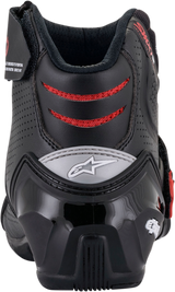 ALPINESTARS SMX1-R V2 Boots - Black/Red - US 6 / EU 39 2224021-13-39