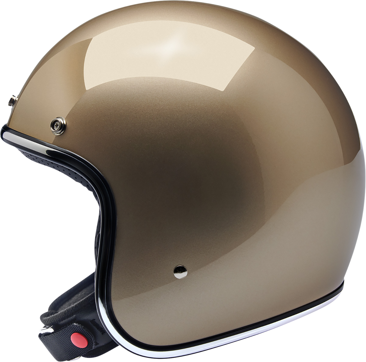 BILTWELL Bonanza Helmet - Metallic Champagne - Large 1001-328-204