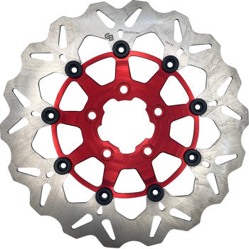 GALFER GBrake Rotor - Front - Red Harley-Davidson DF680CW-R