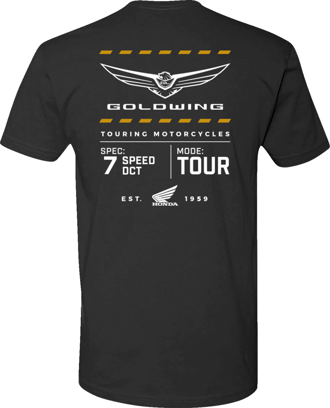 HONDA APPAREL Goldwing Tour T-Shirt - Black - 2XL NP21S-M2464-2X