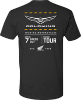 HONDA APPAREL Goldwing Tour T-Shirt - Black - 3XL NP21S-M2464-3X