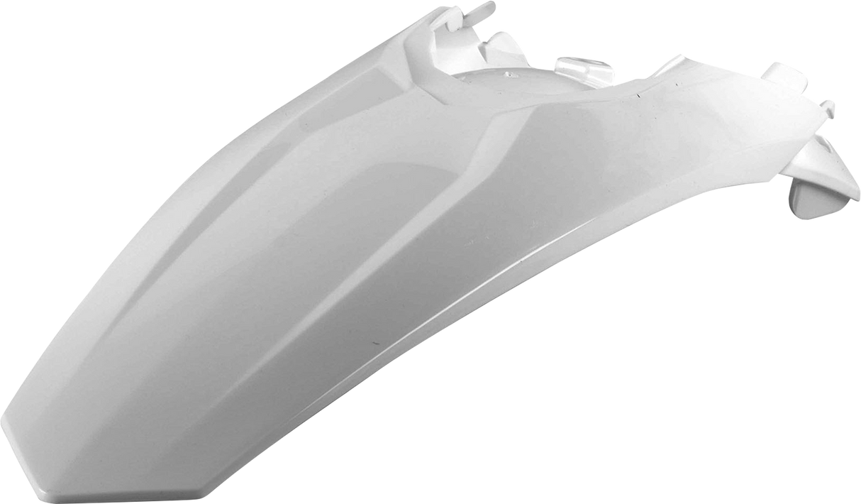 POLISPORT Fender - Rear - White - KTM 8595400005