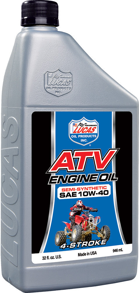 LUCASSemi-Synthetic Atv Engine Oil 10w-40 Qt10720