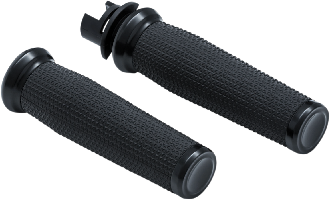 KURYAKYN Grips - Thresher - 1" - Black 5949