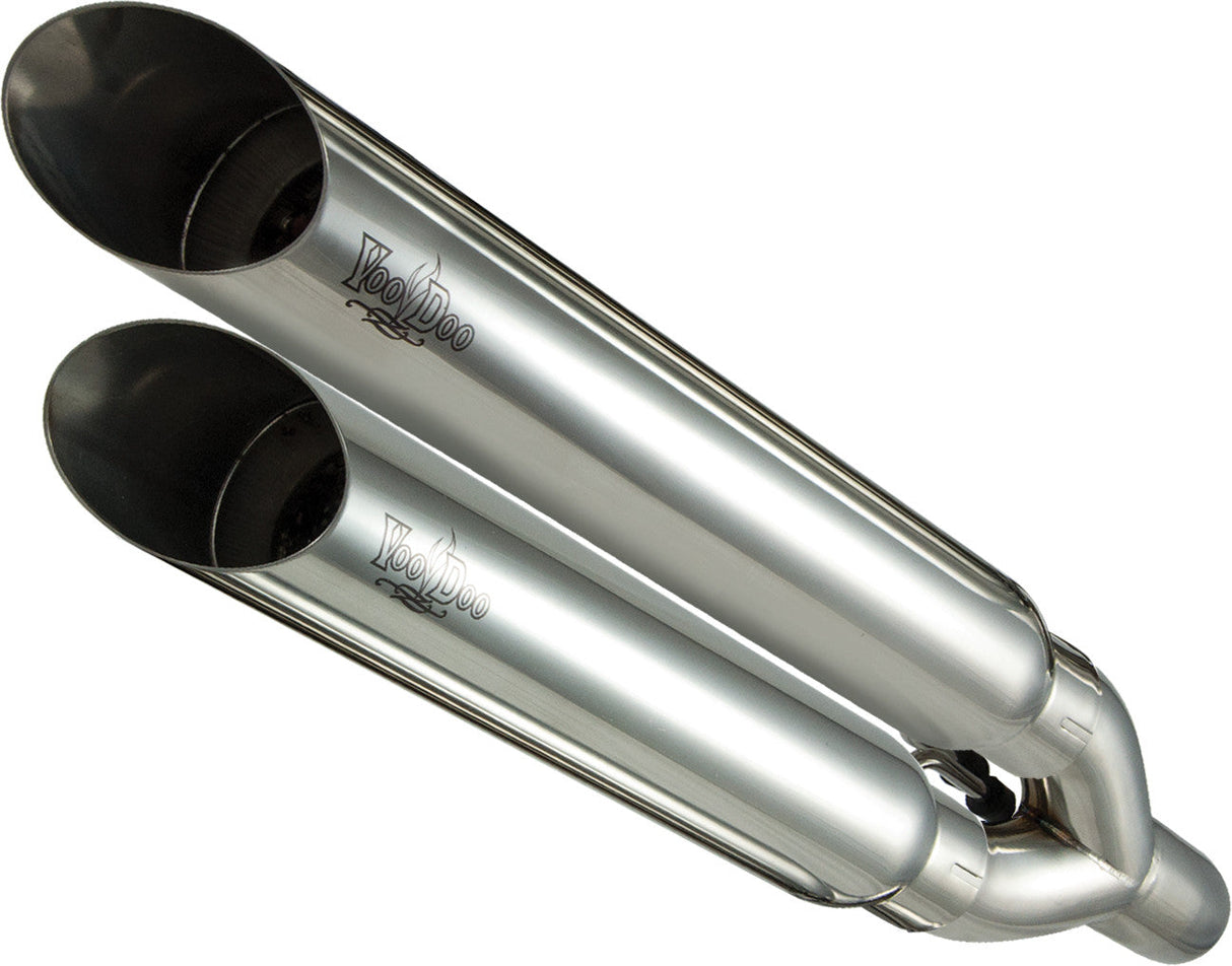 VOODOO Shorty Slip-On Exhaust Polished VESPYF3L5P