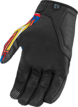 ICON Hooligan™ CE Flyboy Gloves - Blue - Large 3301-4711