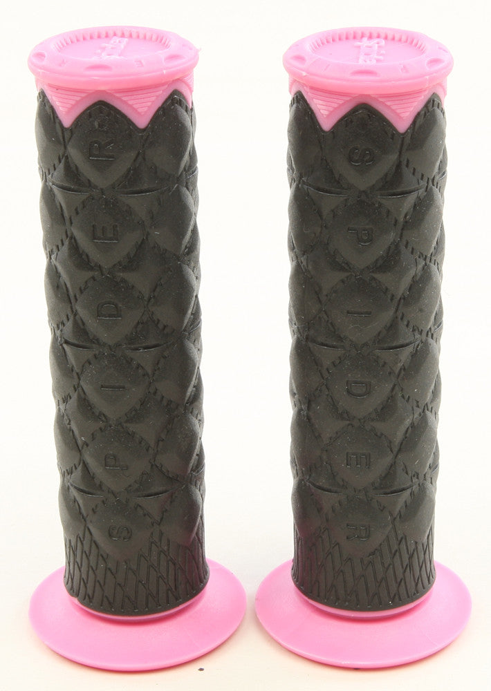 SPIDER Slim Line Slt Grips Pink/Black 7/8" SLT P/B