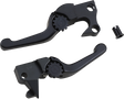 POWERSTANDS RACING Lever Set - Anthem - Shorty - Black 12-01653-22